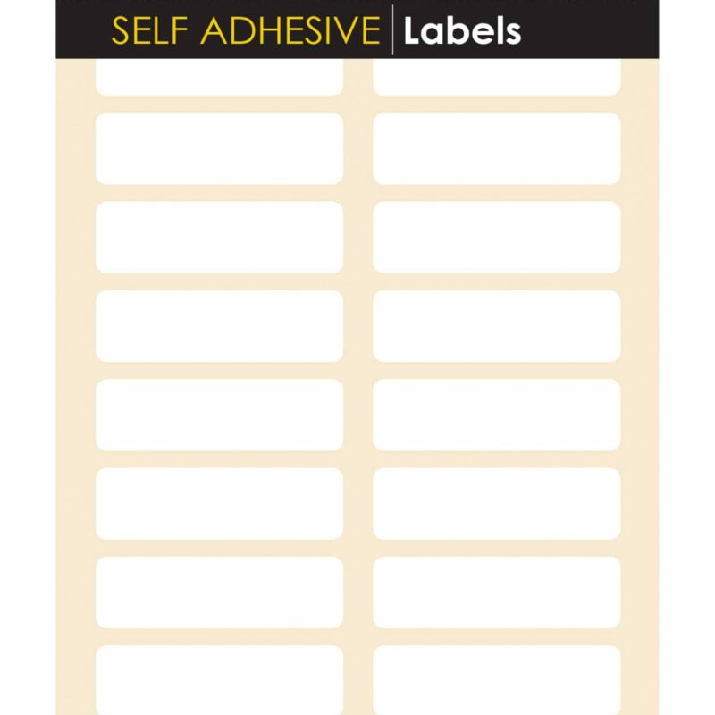 Tower White Sheet Labels - S4513 (45x13mm)