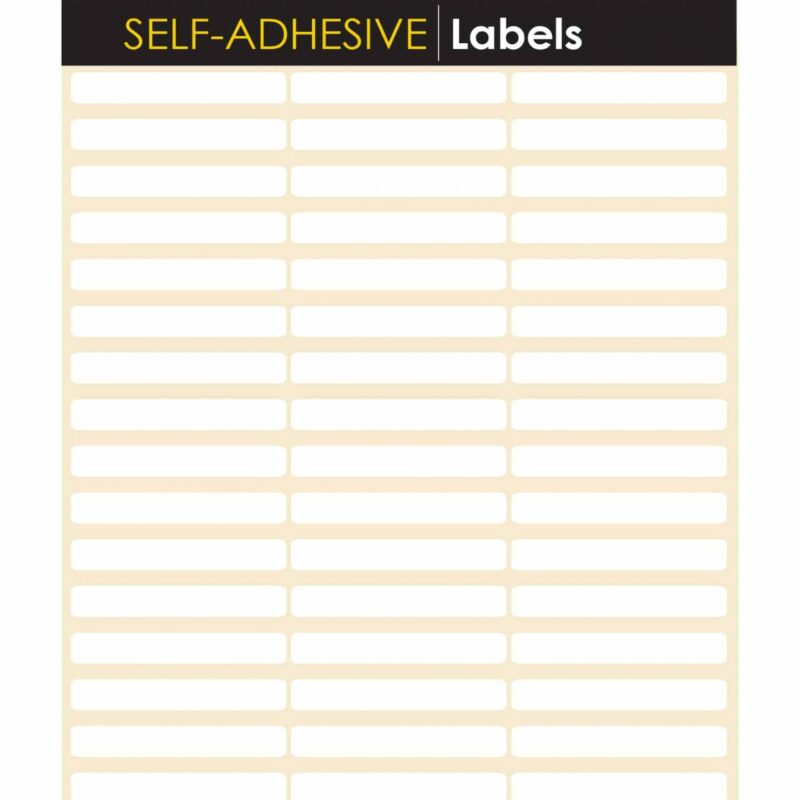 Tower White Sheet Labels - S535