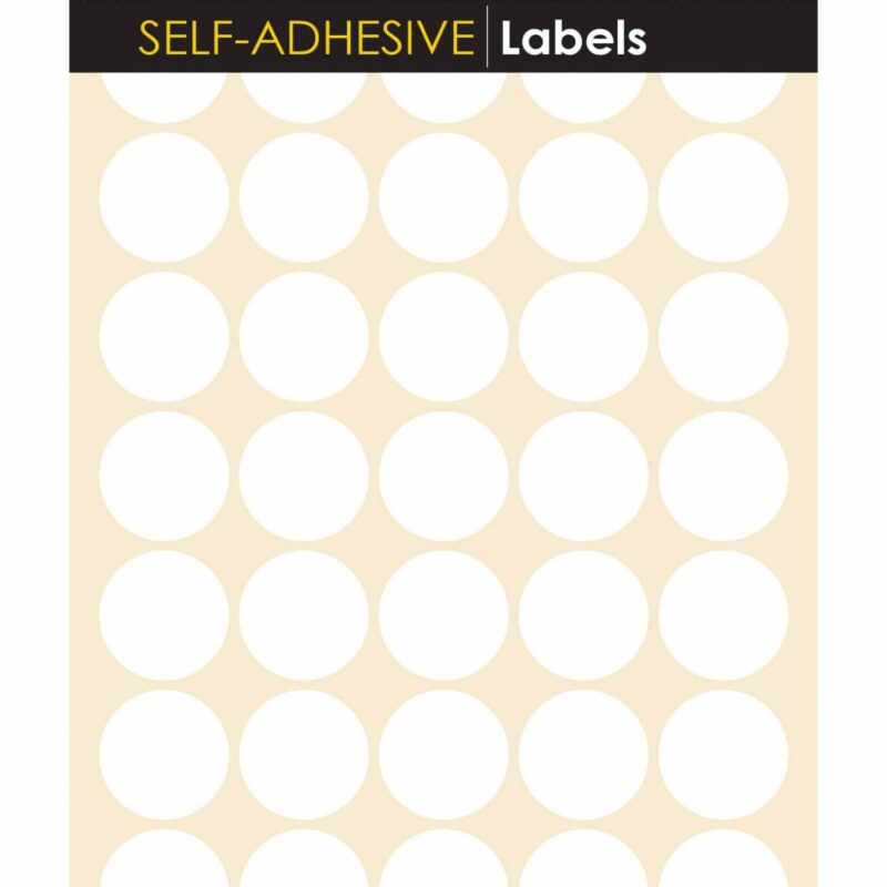 Tower White Sheet Labels - S19