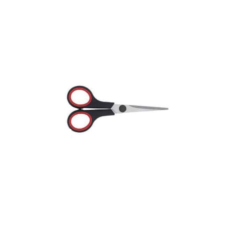 Dafrique 140mm Scissor Black/red Handle