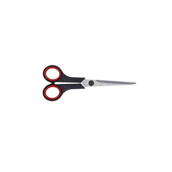 Dafrique 170mm Scissor Black/red Handle