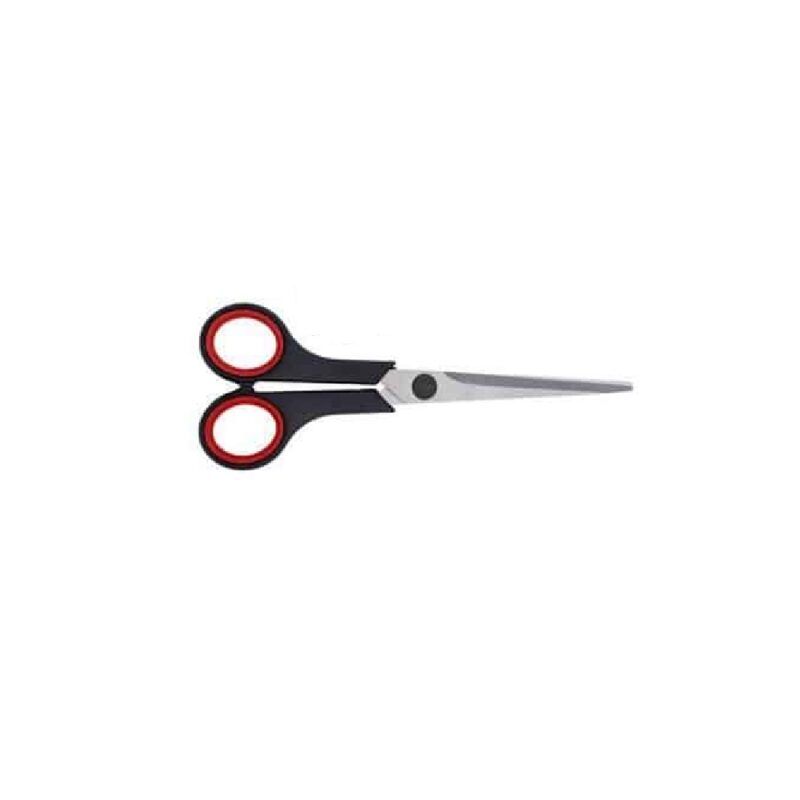 Dafrique 170mm Scissor Black/red Handle