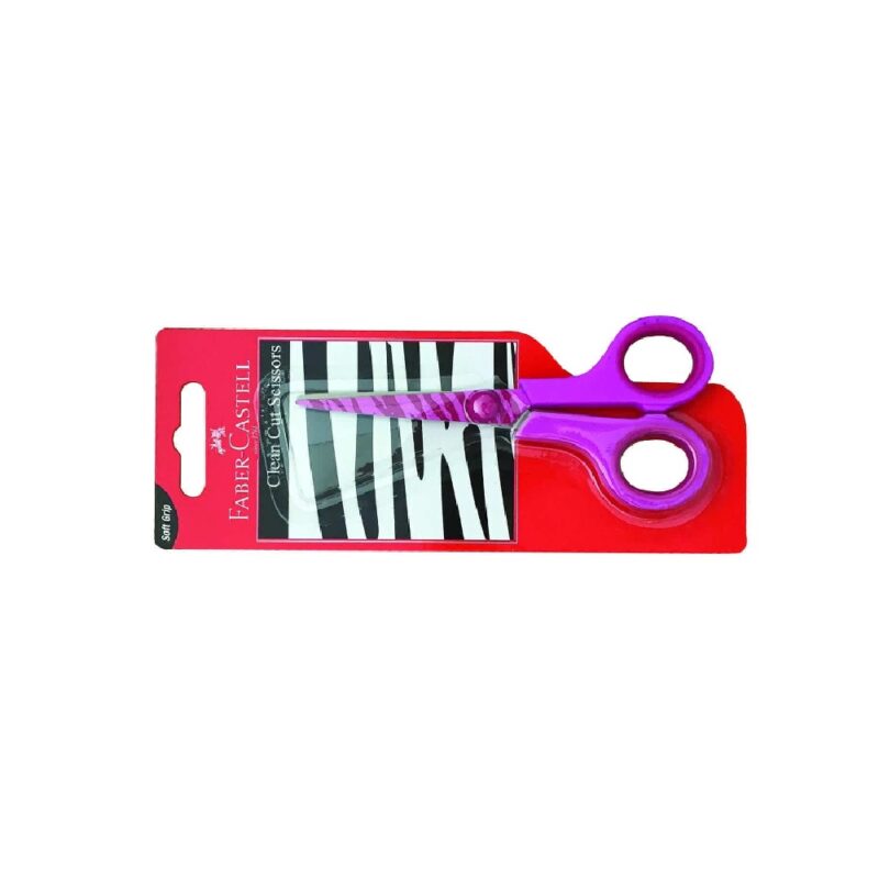 SCISSORS CLEAN CUT BLISTER CARD (Pink & Blue)