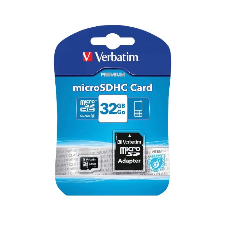 Verbatim Micro Sd+adapter 32gb