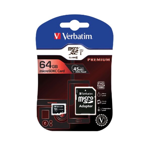 Verbatim Micro 64gb Sdhc