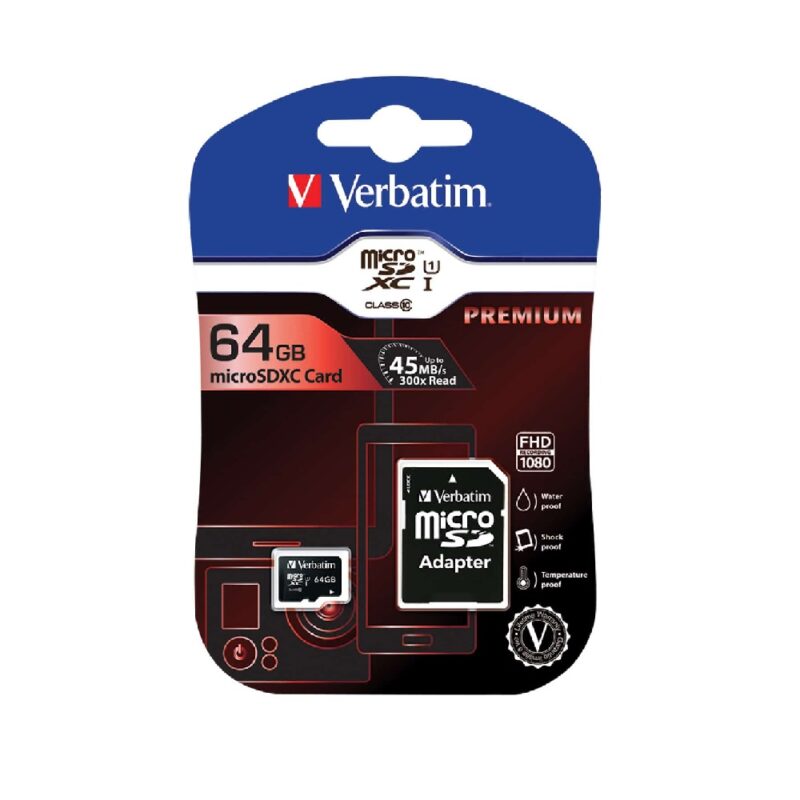 Verbatim Micro 64gb Sdhc