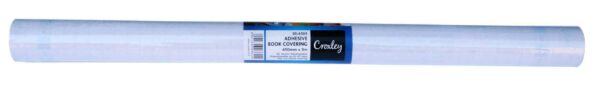CROXLEY Self Adhesive Cover Clear 450mmx3m Roll Each