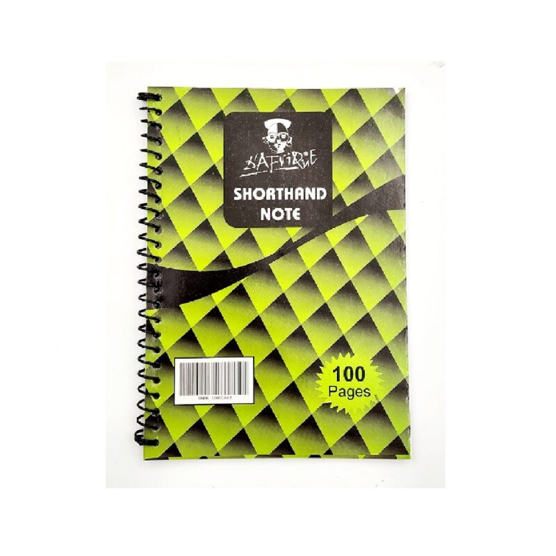 Short Hand Note Book Side-Bound 100pg Dafrique