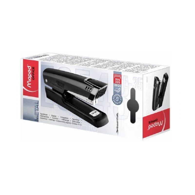 MAPED Stapler Essential Metal Full Strip 25Pg