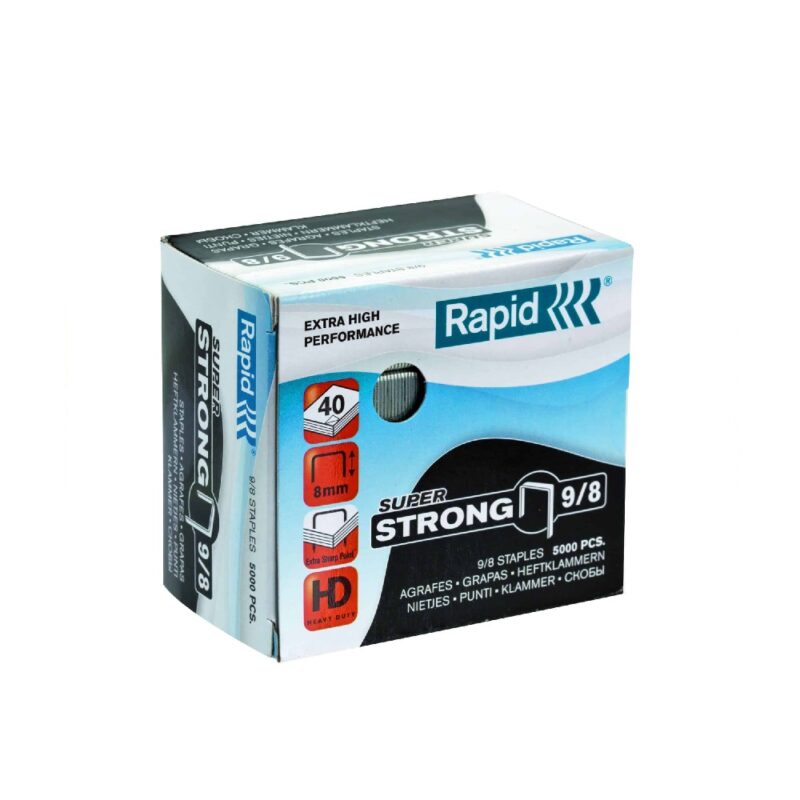 RAPID Staples 9/8 (Box of 5000)