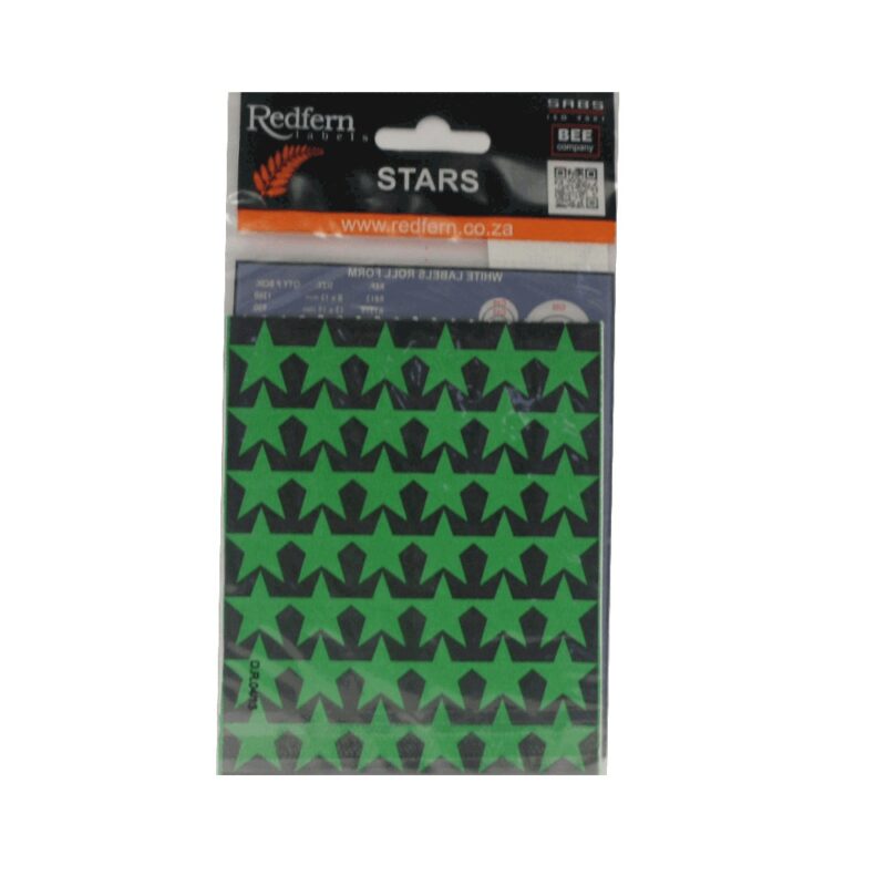 Stars Green (168 Per Pkt)