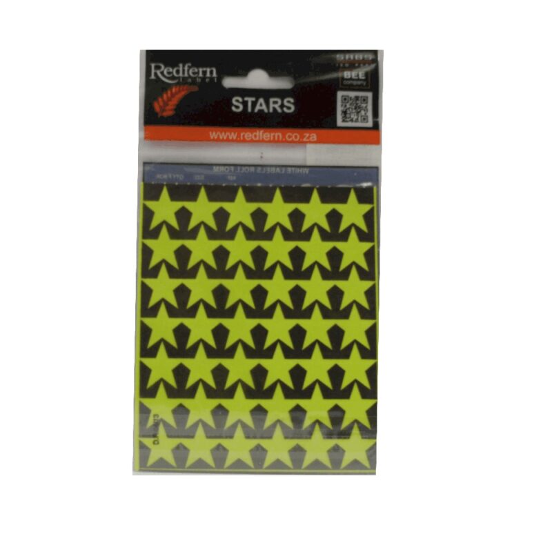 Stars Yellow (168 Per Pkt)