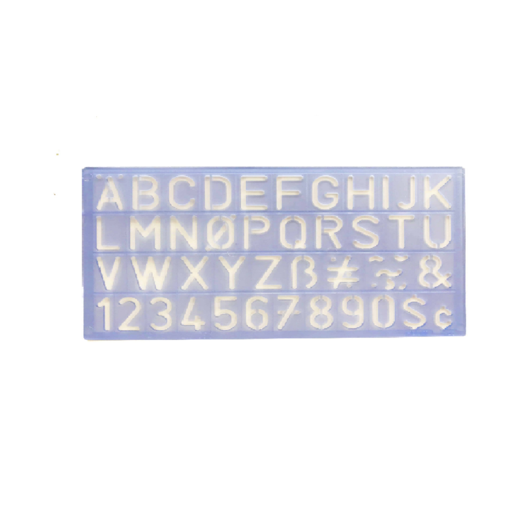 HELIX 30mm Lettering Stencil - Park Avenue Stationers