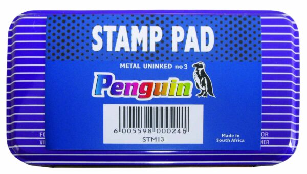 PENGUIN Metal Stamp Pad Uninked No.3 147 x 110mm Each