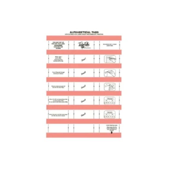Tidy Files - Laser Label 015002 Pk5