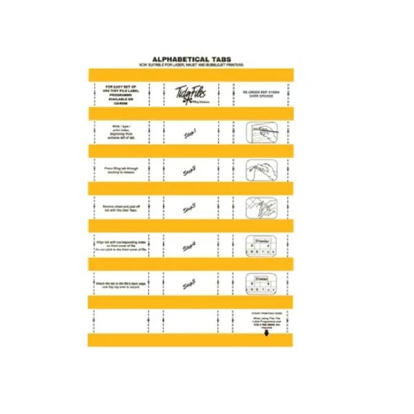 Tidy Files - Laser Label 015004 Pk5