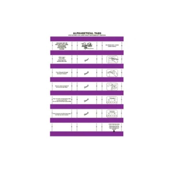 Tidy Files - Laser Labels 015005 Pk5
