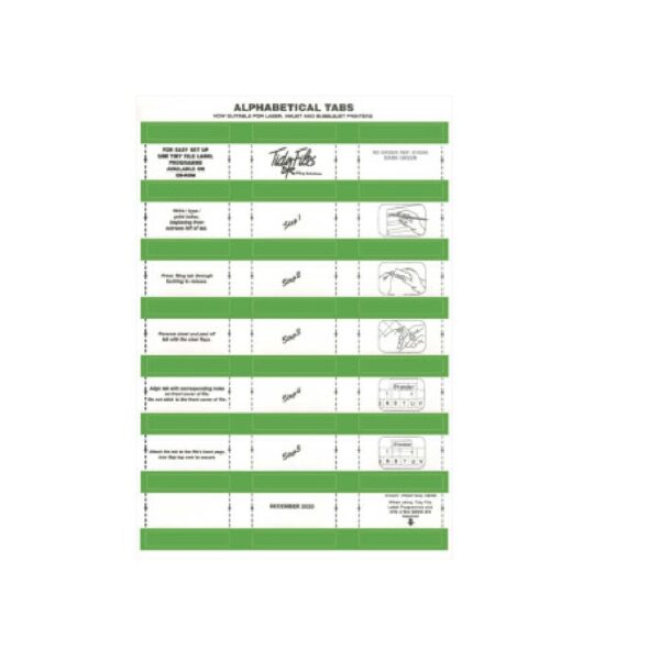 Tidy Files - Laser Label 015006 Pk5