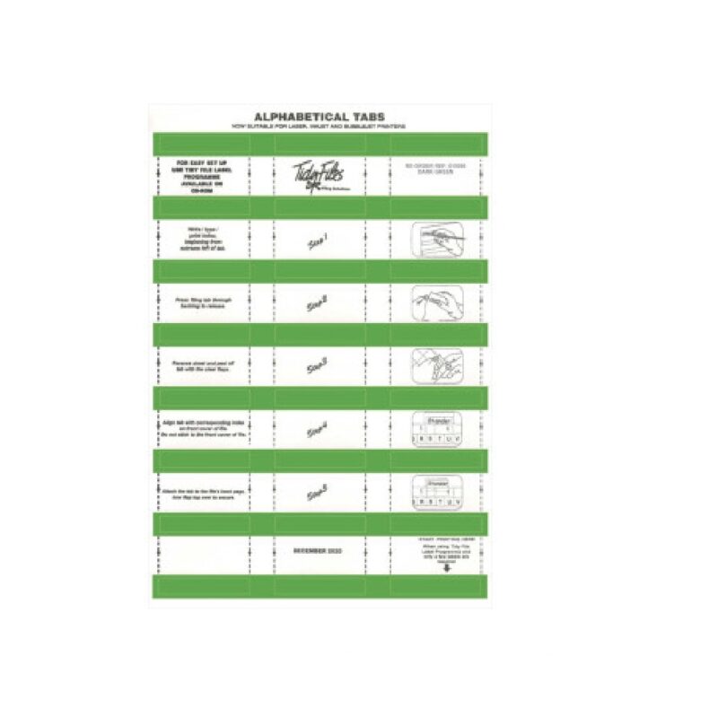 Tidy Files - Laser Label 015006 Pk5