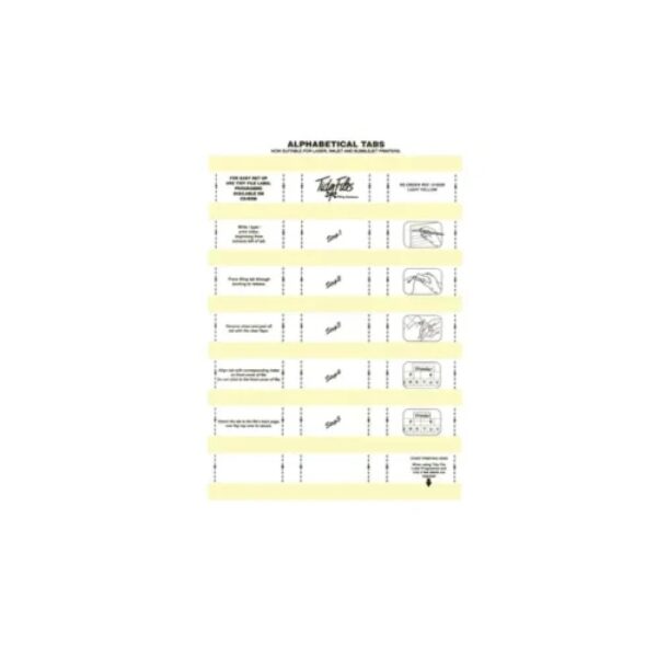 Tidy Files - Laser Labels 015009 Pk5