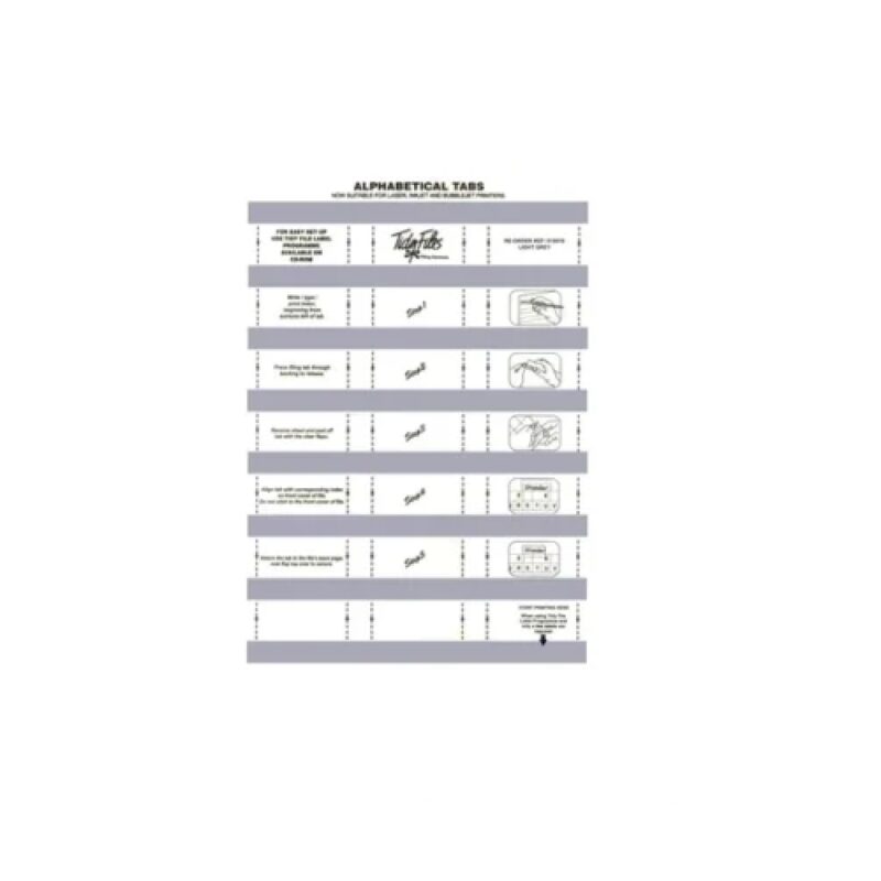 Tidy Files - Laser Labels 015010 Pk5