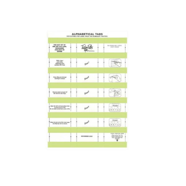 Tidy Files - Laser Labels 015011 Pk5