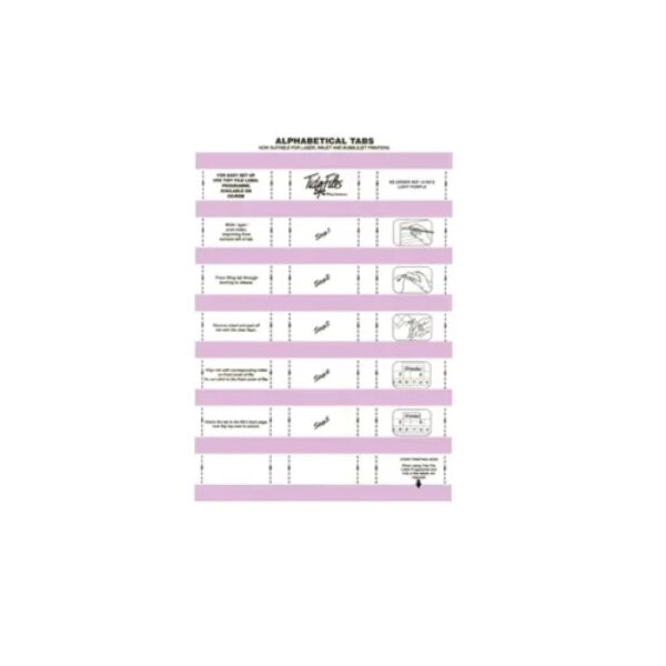 Tidy Files - Laser Label 015012 Pk5