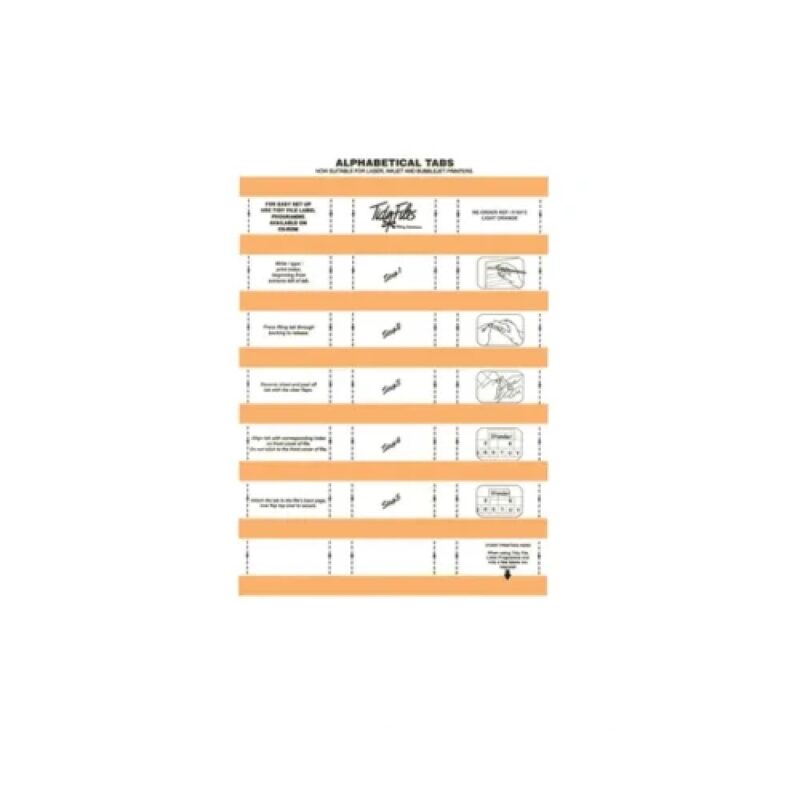 Tidy Files - Laser Label 015013 Pk5