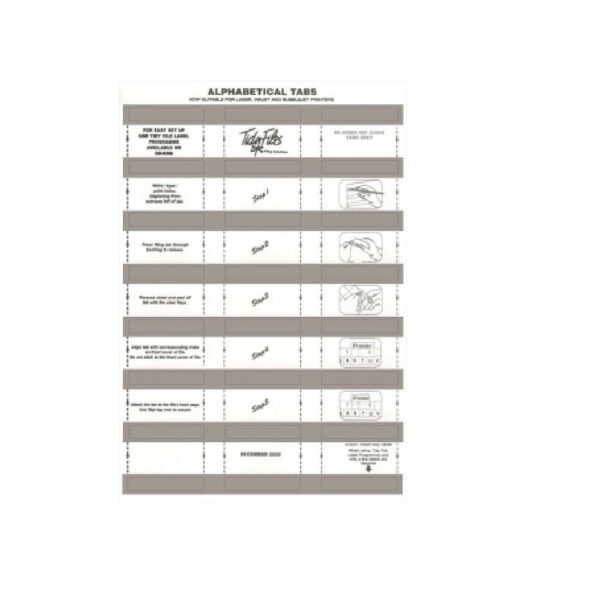 Tidy Files - Laser Label 015015 Pk5