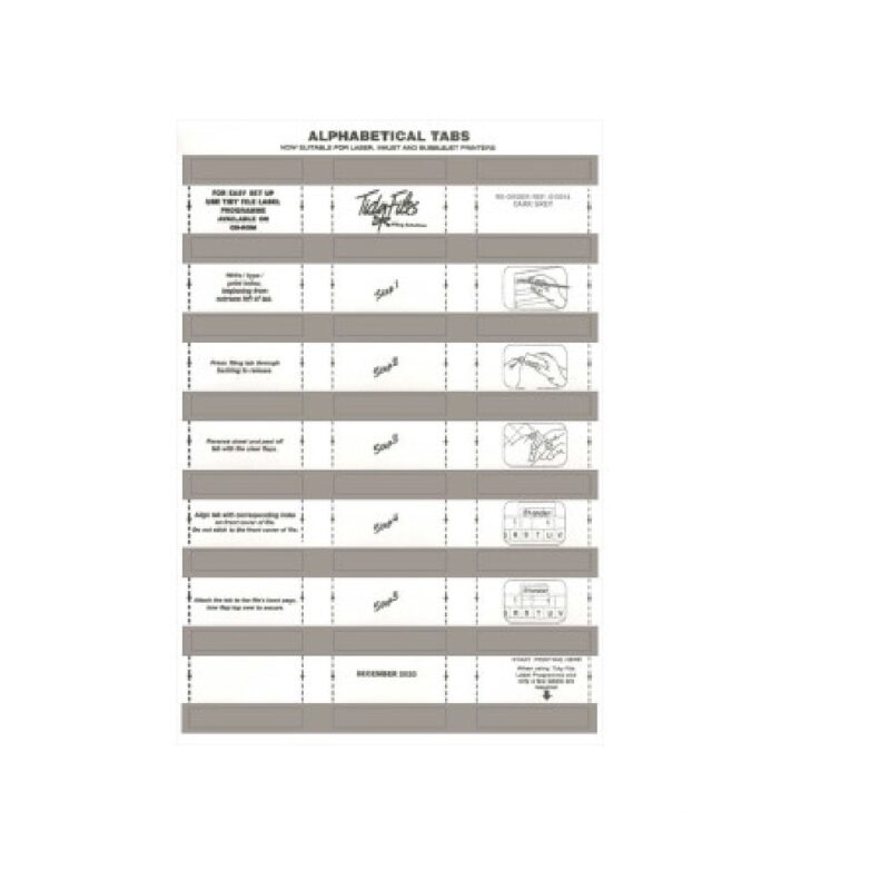 Tidy Files - Laser Label 015015 Pk5