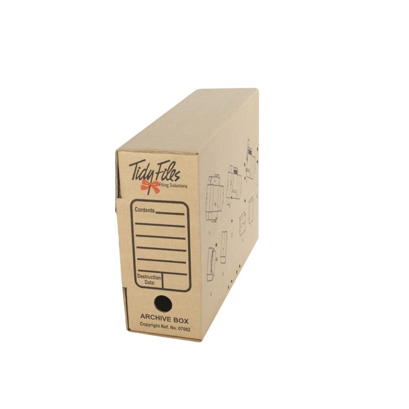 Tidy Files - Archive Box - No Clip Pack
  Of 5