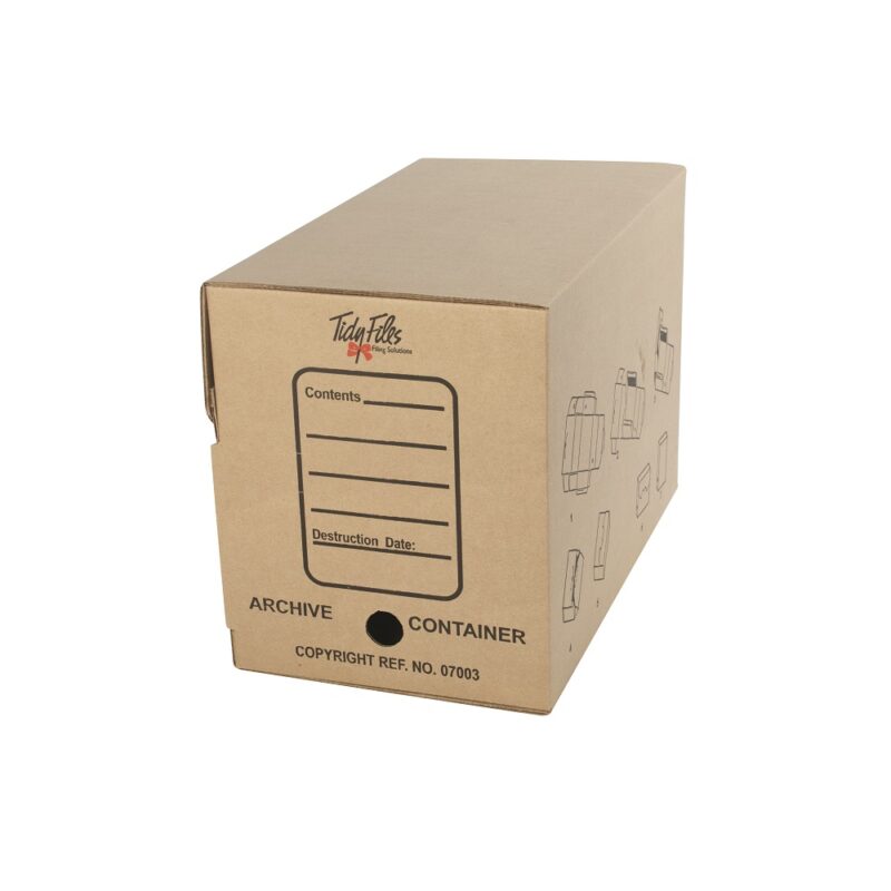 Tidy Files - Archive Container - No
  Clip Pack Of 1
