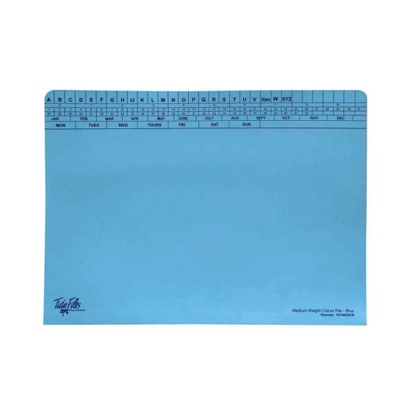 Tidy Files - Medium Weight Colour File
  Kwik-Fix Pack Of 25