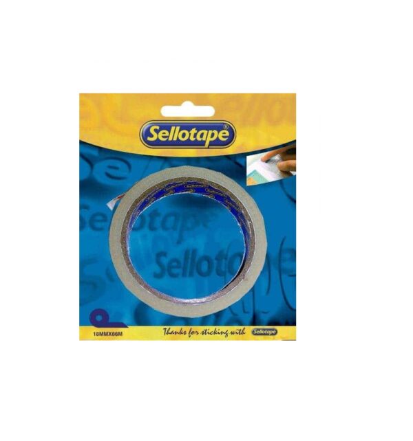 SELLOTAPE Clear Best Buy 18mmx66m Carded