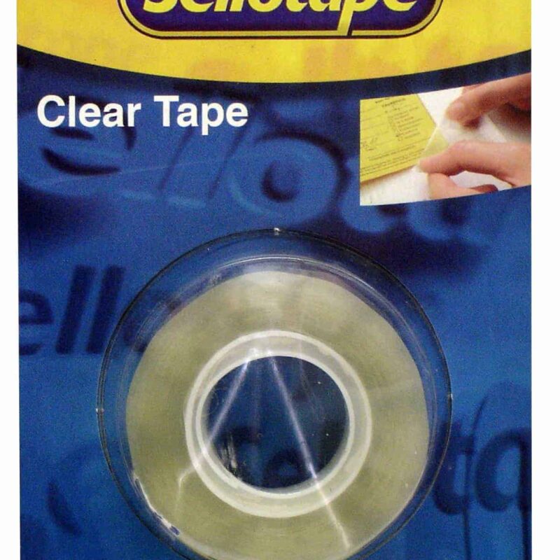 SELLOTAPE Clear Refill 18mmx33m Carded