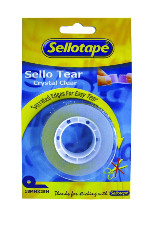 Sellotear Perforated 18mmx25m Carded Box 10