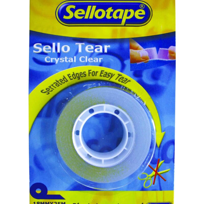 Sellotear Perforated 18mmx25m Carded Box 10