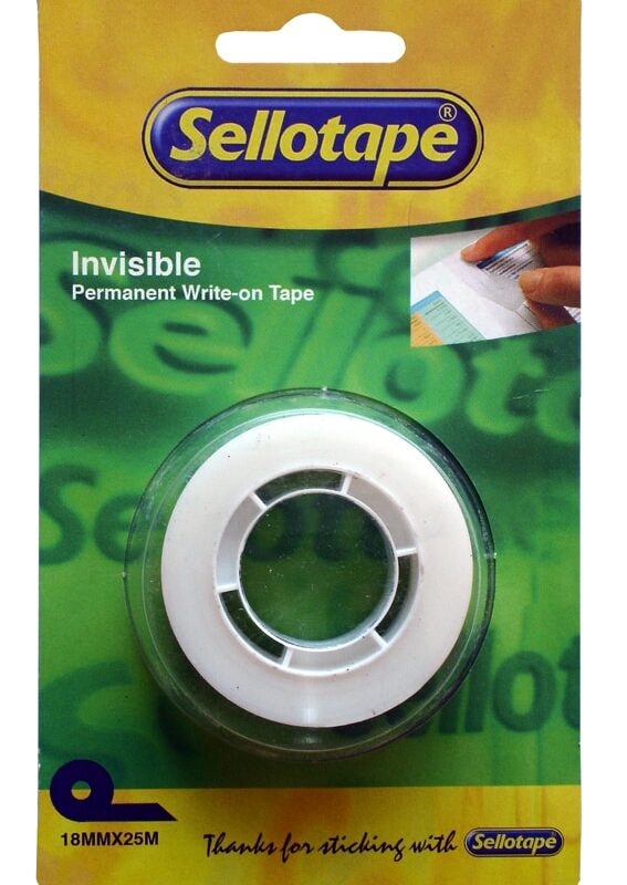 SELLOTAPE Invisi Tape Refill 18mm x 25mt Roll
