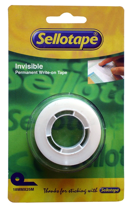 SELLOTAPE Invisi Tape Refill 18mm x 25mt Roll