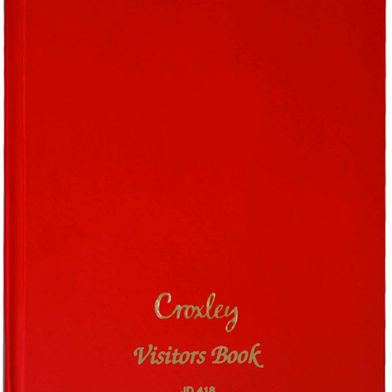 JD418 Visitors Book A4 192pg Printed Full Bound Each