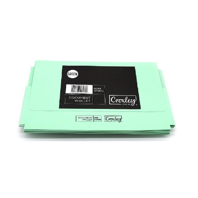 Jd1131 Document Wallet Green