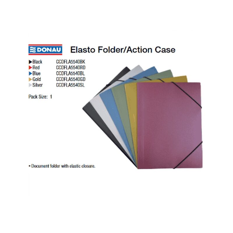 Donau Elasto Folders Polyprop 5540 (Action Case)