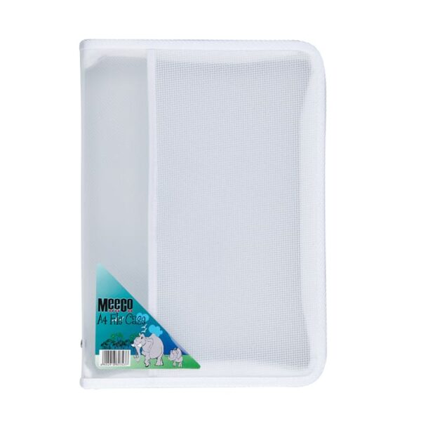 MEECO ZIP FILE CASE A4 CLEAR