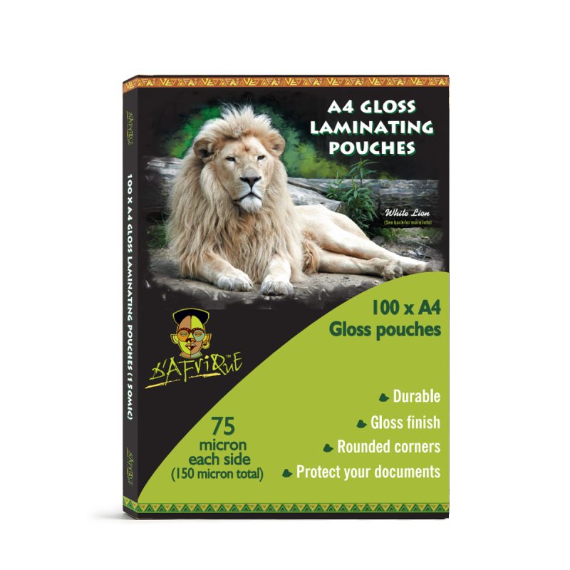 A4 D'afrique Lam Pouch 150mic (100)