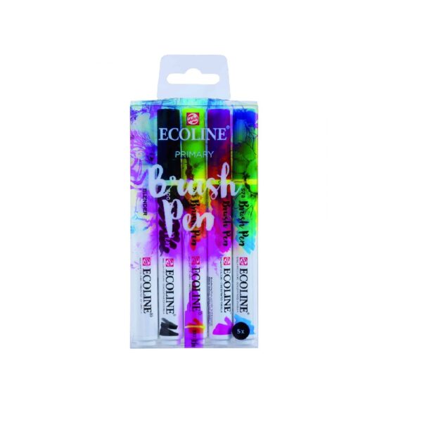 ECOLINE Brush Pen Primary Set 5