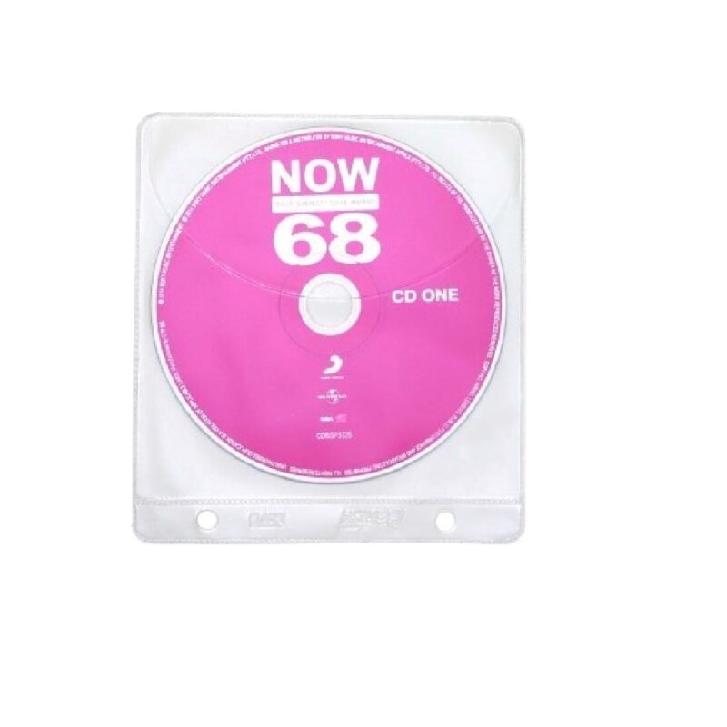 Bantex CD/DVD Pockets For Bantex 1769 and any 2 ring binder. 10 pockets.