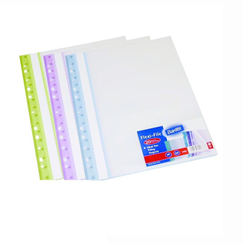 Bantex Flexi-file With Copy-safe® Filing Pockets 20