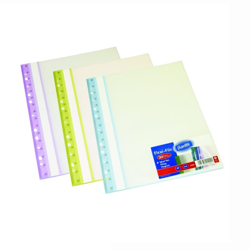 Bantex Flexi-file With Copy-safe® Filing Pockets 30
