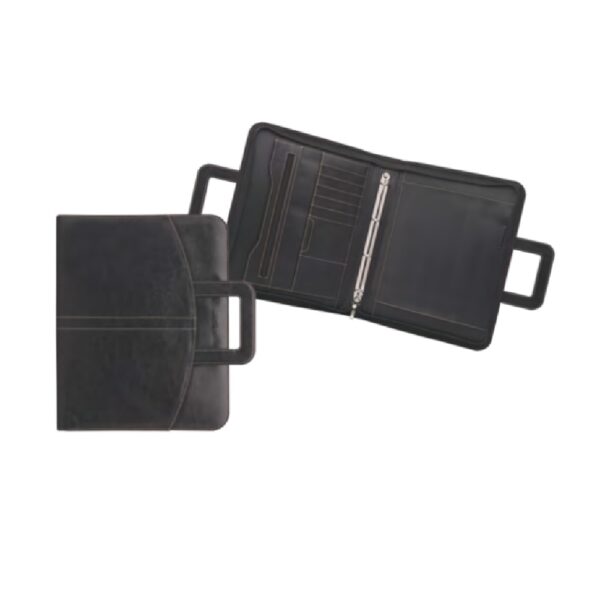 Bantex 7455 Zip Folder with Drop-down Handle