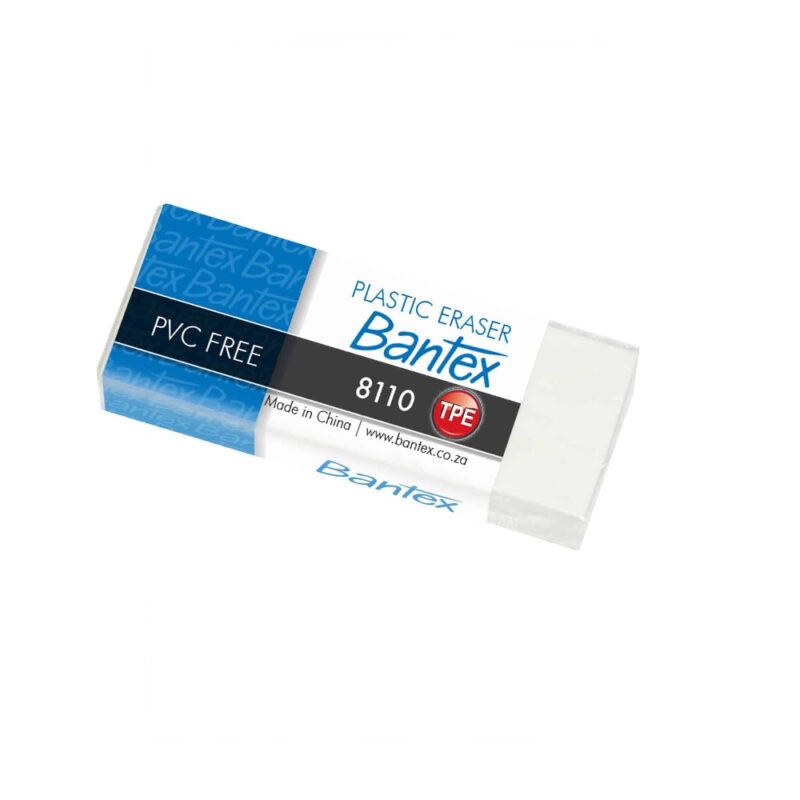 Bantex High Quality Plastic Eraser 8110